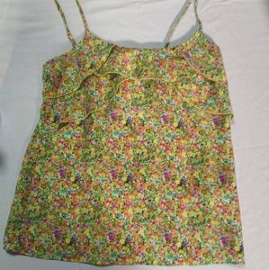 Floral tank top